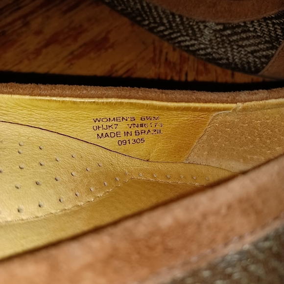 LL Bean Women's Ballet Flats Shoes Brown Size 6.5M. Gently used in good shape se - Picture 10 of 10